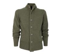 Barbour - Essential Patch Zip Through - Homme - Pulls - Vert - Taille: M
