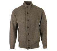 Barbour Essential Patch Zip Through Knitted Jumper, Gilet homme XL