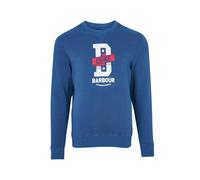 Barbour - Famous Duke Sweater - Homme - Sweatshirts et sweats à capuche - Bleu - Taille: L