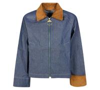 Barbour - Freckleton Showerproof Corto Denim - Femme - Vestes - Bleu - Taille: 36 FR