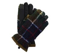 Barbour - Gants en polaire tartan de chasse - Homme - Accessoires - Vert - Taille: L