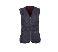 Barbour - Quilted Fleece Vest - Femme - Vestes - Bleu - Taille: 36 FR