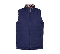 Barbour - Gilet Réversible Matelassé Navy - Femme - Vestes - Bleu - Taille: 36 FR