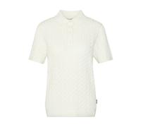 Barbour - Hartland Knitted Polo - Femme - Tops - Blanc - Taille: 40 FR