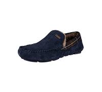 Barbour Homme Monty Mocassin, Daim Bleu Marine, 46 EU
