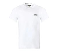 Barbour, Homme, Tops, Blanc, Taille: XL T-shirt blanc emblématique avec logo