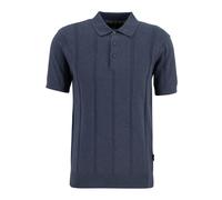 Barbour, Homme, Tops, Bleu, Taille: L Wellburn Knitted Polo