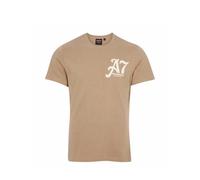 Barbour, Homme, Tops, Brun, Taille: XL T-shirt légendaire A7 inspiré vintage marron