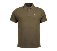 Barbour, Homme, Tops, Vert, Taille: M Polo Tartan Pique Olive Foncé