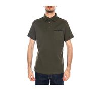 Barbour, Homme, Tops, Vert, Taille: S Polo Premium Corpatch Coupe Ajustée