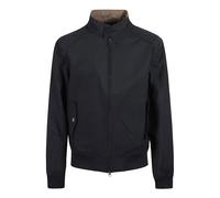 Barbour, Homme, Vestes, Bleu, Taille: L Bomber en Coton Ciré Sauge