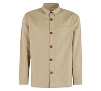 Barbour, Homme, Vestes, Brun, Taille: XL Veste Overshirt en Coton Stone