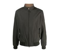 Barbour, Homme, Vestes, Vert, Taille: XL Veste bomber à col montant et fermeture éclair sur le devant