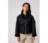 Barbour Icons Quilted Spey Wax Jacket pour M Noir