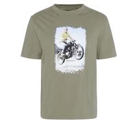 Barbour - International Coster Steve McQueen Graphic - T-shirt homme Bleached Olive - XL