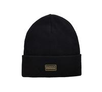 Barbour International Sensor Legacy Bonnet noir avec logo doré