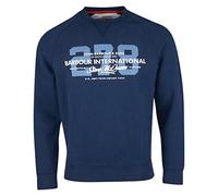 Barbour International SMQ Marshall Sweatshirt Navy, bleu, L