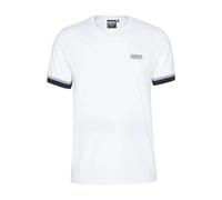Barbour International T-shirt à revers profond, blanc, blanc, XL