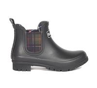 Barbour Kingham New Bottes en caoutchouc imperméables pour femme EU GR SSEN 36-42, Noir , 36 EU
