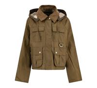 Barbour - Liza Waxed Jacket - Femme - Vestes - Beige - Taille: 40 FR
