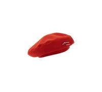 Barbour - Logo-brooch Beret - Femme - Accessoires - Rouge - Taille: S