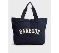 Barbour Logo Tote men Tote & Shopping Bags blue taille: ONE SIZE