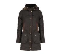 Barbour - Manteau classique en coton ciré olive - Femme - Manteaux - Vert - Taille: 42 FR