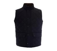 Barbour - New Lowerdale Vest - Homme - Vestes - Bleu - Taille: XL