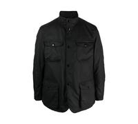 Barbour - Ogston Wax Jacket - Homme - Vestes - Noir - Taille: XL