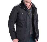 Barbour - Veste cirée authentique - Ogston Wax Jacket Navy pour Homme en Laine - Taille XL Navy XL