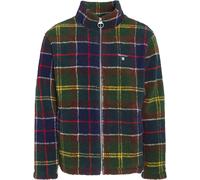 Barbour - Polaire en sherpa au motif écossais - Tartan Fleece Zip Through Classic Tartan pour Homme - Taille XL - Navy Navy XL