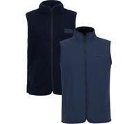 Barbour - Polaire sans manches chaude et réversible - Reversible Fleece Gilet Navy - Taille M Navy M