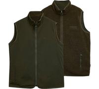 Barbour - Polaire sans manches chaude et réversible - Reversible Fleece Gilet Sage - Taille M - Vert Vert M