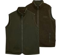 Barbour - Polaire sans manches chaude et réversible - Reversible Fleece Gilet Sage - Taille XL - Vert Vert XL