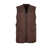 Barbour - Polarquilt Waistcoat Zip-in - Femme - Vestes - Brun - Taille: 38 FR