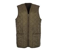 Barbour - Polarquilt Zip-In Liner Waistcoat - Homme - Vestes - Vert - Taille: L