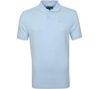 Barbour Polo basique piqué bleu clair, Bleu., XXL