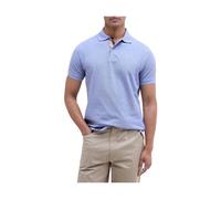 Barbour - Polo Piqué Tartan - Homme - Tops - Bleu - Taille: 2XL