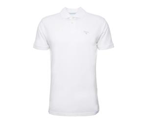 Barbour - Polo Sport Blanc - Homme - Tops - Blanc - Taille: XL