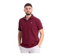 Barbour - Polo Tartan Pique Midlayers - Homme - Tops - Rouge - Taille: XL