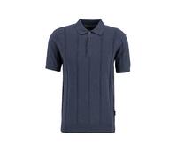 BARBOUR Polo WELLBURN bleu marine | S