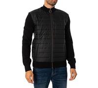 Barbour pour des Hommes Blouson aviateur Carn Baffle, Noir, M