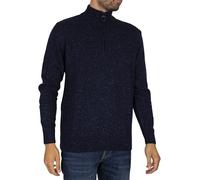 Barbour pour des Hommes Tricot à Demi-Fermeture éclair Tisbury, Bleu, L