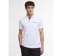 Barbour - Premium Corpatch Tailored Polo Shirt - Polo homme White - L