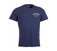 Barbour - Preppy T-Shirt Tee en New Navy - Homme - Tops - Bleu - Taille: M