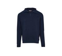 Barbour - Pull à Demi-Zip Marine - Homme - Sweatshirts et sweats à capuche - Bleu - Taille: L