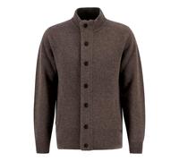 Barbour Pull Avec Zip Et Boutons Écusson MKN0731CH51ST52 Couleur Dark Stone