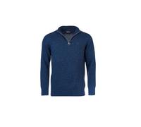 Barbour - Pull Classique en Laine dAgneau à Demi-Zip - Homme - Sweatshirts et sweats à capuche - Bleu - Taille: M