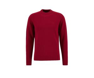 BARBOUR Pull GRANGETOWN rouge | S