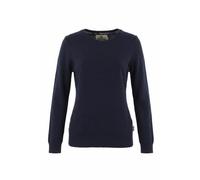 Barbour Pull Hiver pendle Crew Knit ny91 Navy/Birchwood Tartan L